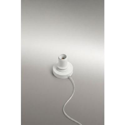 BASE LAMPADA TAVOLO E27 COL.BIANCO